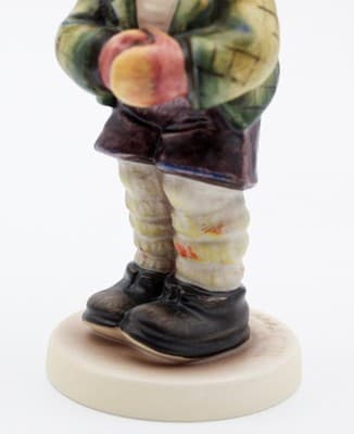 Hummel Goebel It's Cold West Germany 1981 Vintage Porcelain Figurine TMK6 - Thumbnail 3