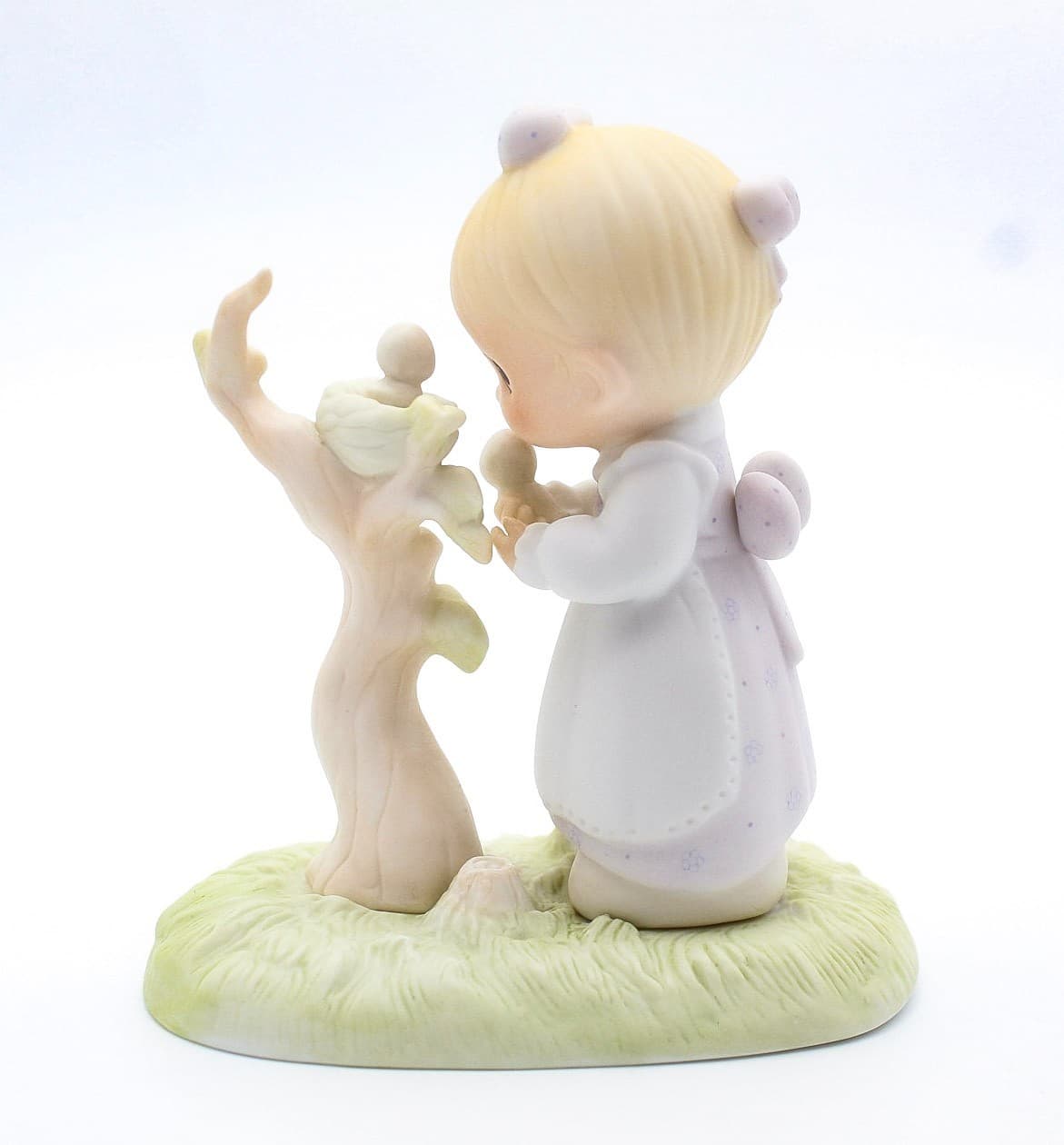 Precious Moments His Eye Is On The Sparrow Enesco Porcelain Figurine 1983 - Thumbnail 6