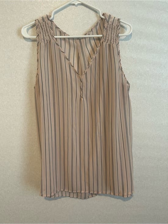 Women’s Maurice’s Plus Size Sheer Tank Top In Pink With Line Design, XXL - Thumbnail 4