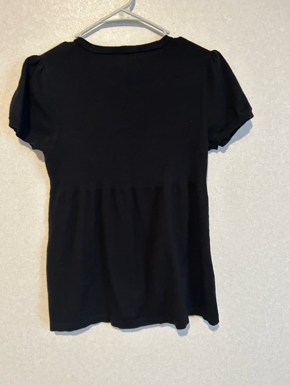 Women’s Blouse With A Divided Design And A Cuffed Sleeve, Style Co, XL - Thumbnail 3