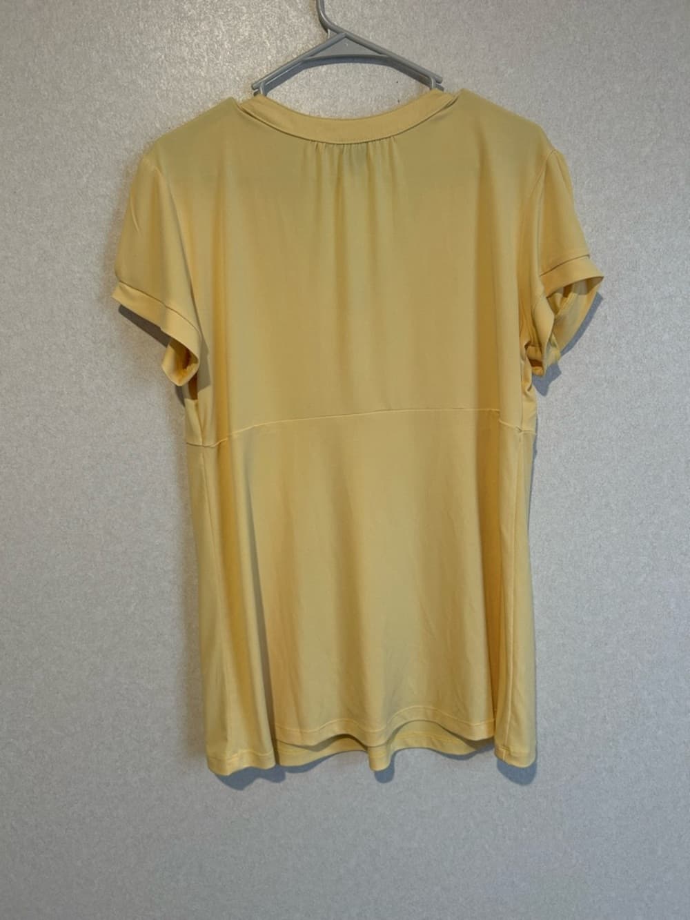 Women’s Casual Dress Blouse With Button Accent, Spring Or Summer, Large - Thumbnail 2