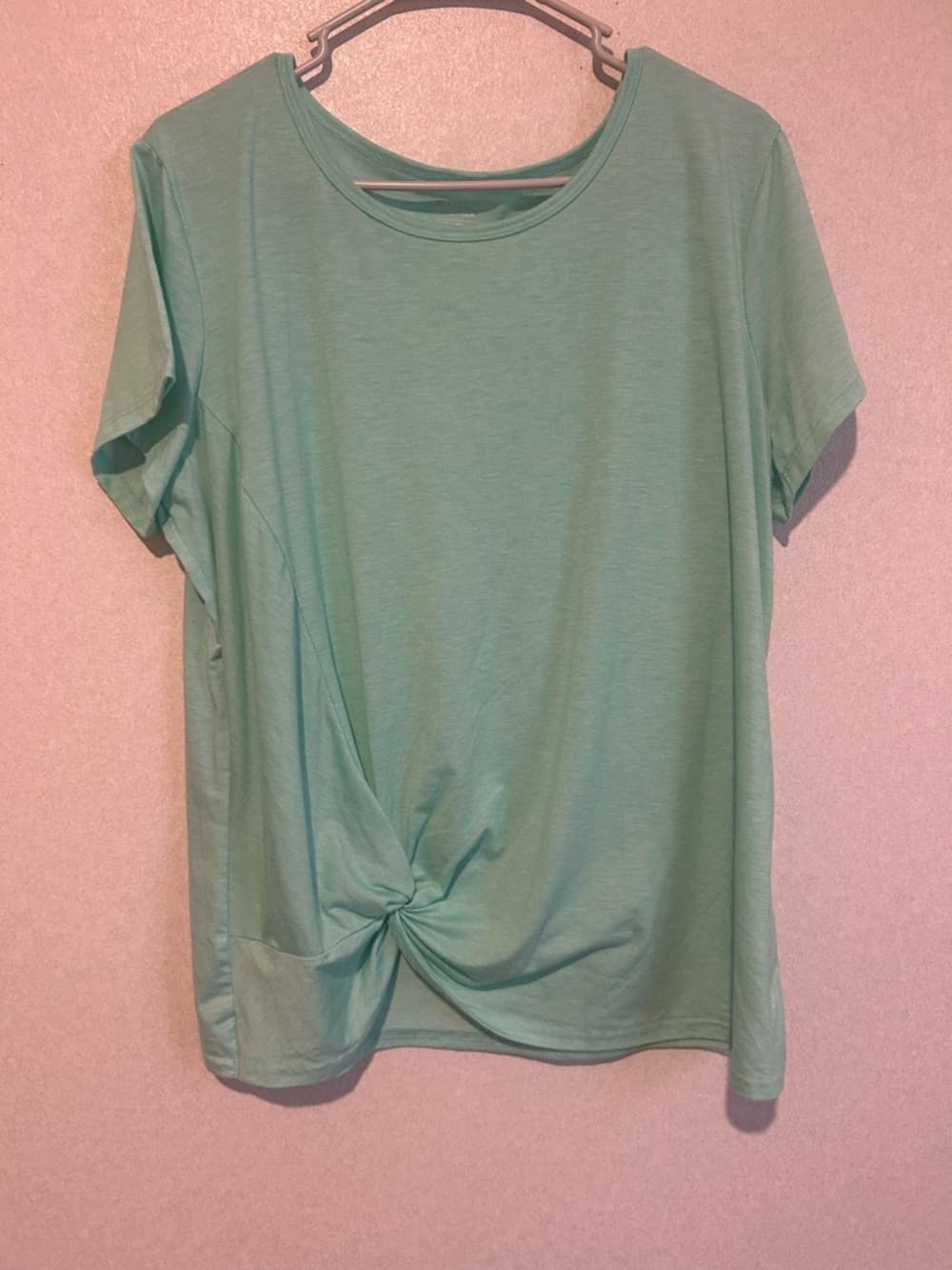 Women’s Tek Gear Drytek Short Sleeve Tee Shirt With Up Tie Front Size XL - Thumbnail 3