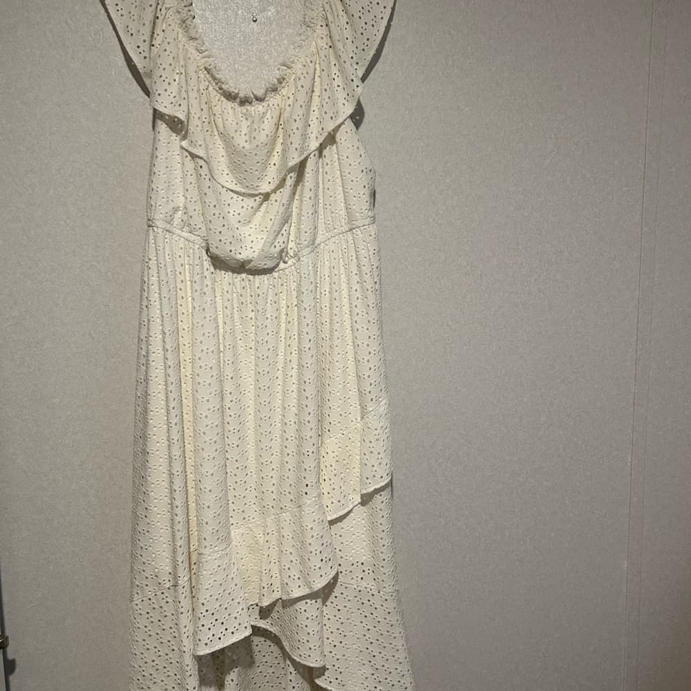 Women’s Western High Low Maxi Dress, Plus Size 26/28, Lace, Summer - Thumbnail 4