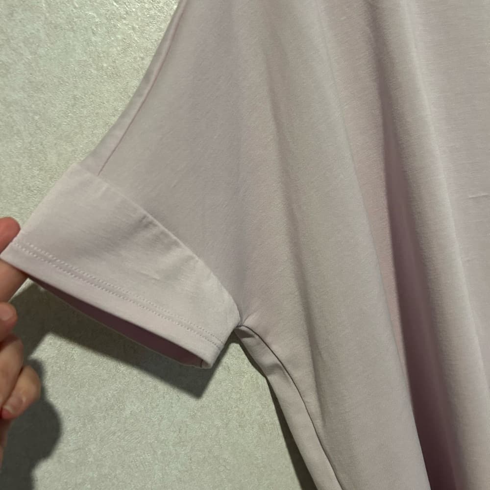 Women’s Size XL, Blush Pink, Blouse, With A Cuffed Sleeve