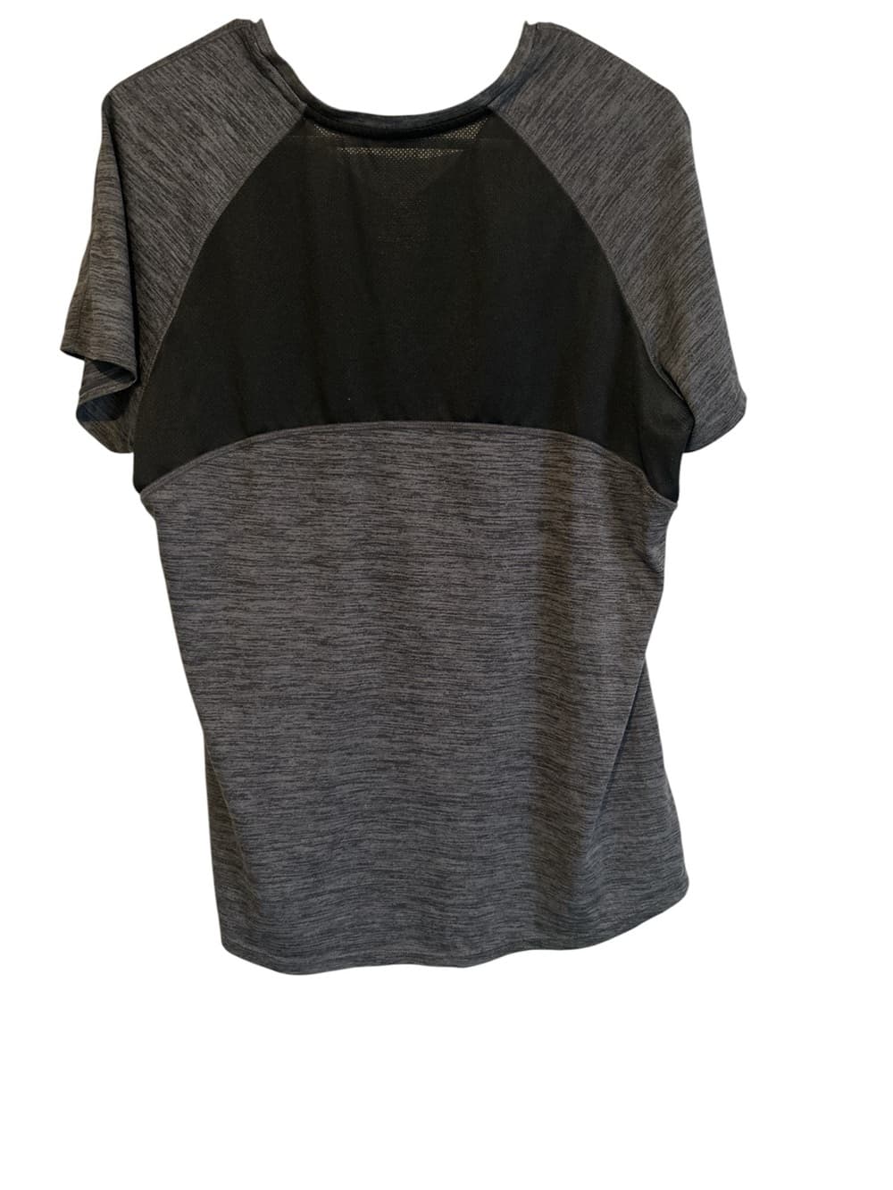 Women’s Danskin Now Work Out Sports Short Sleeve Tee Shirt, Size XXL Grey - Thumbnail 2