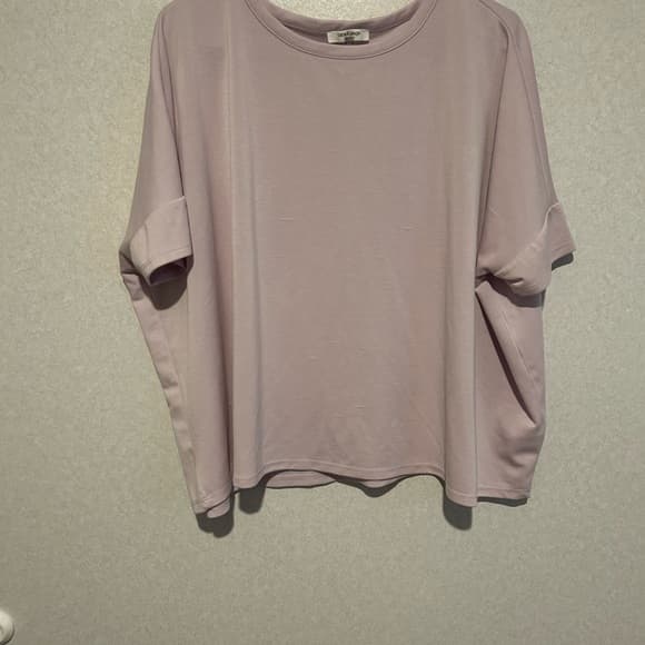 Women’s Size XL, Blush Pink, Blouse, With A Cuffed Sleeve - Thumbnail 5