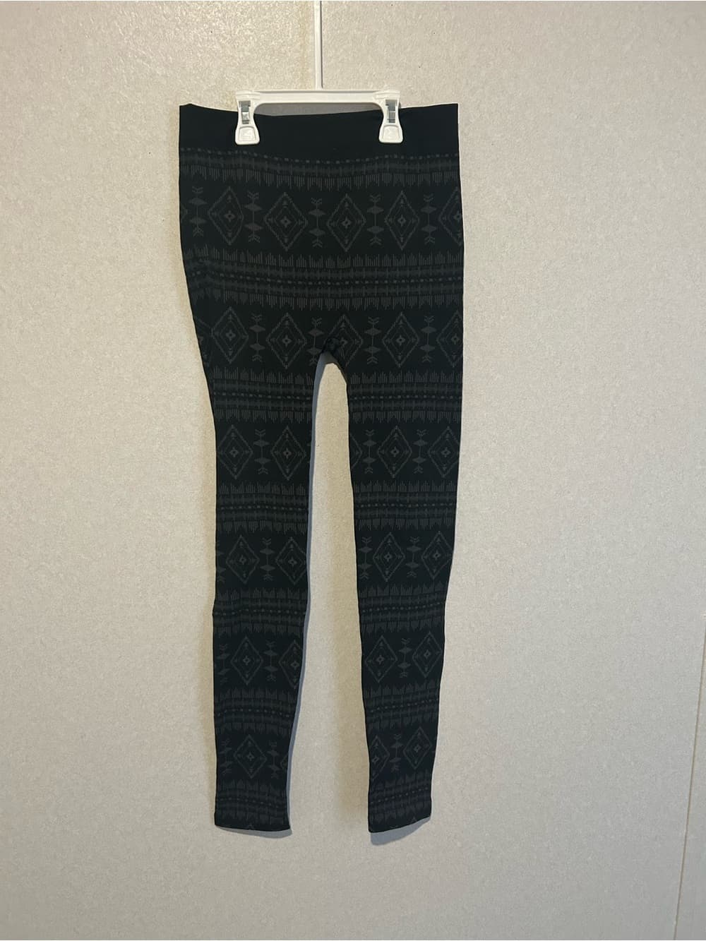 Women’s Pink Republic Fleece Lined Leggings, Mid Rise, Black, Size XL - Thumbnail 4