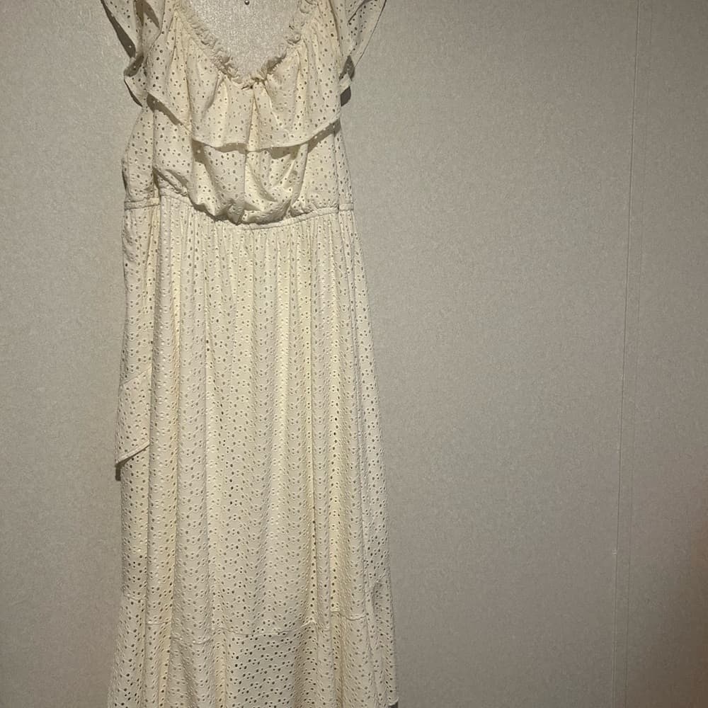 Women’s Western High Low Maxi Dress, Plus Size 26/28, Lace, Summer - Thumbnail 3