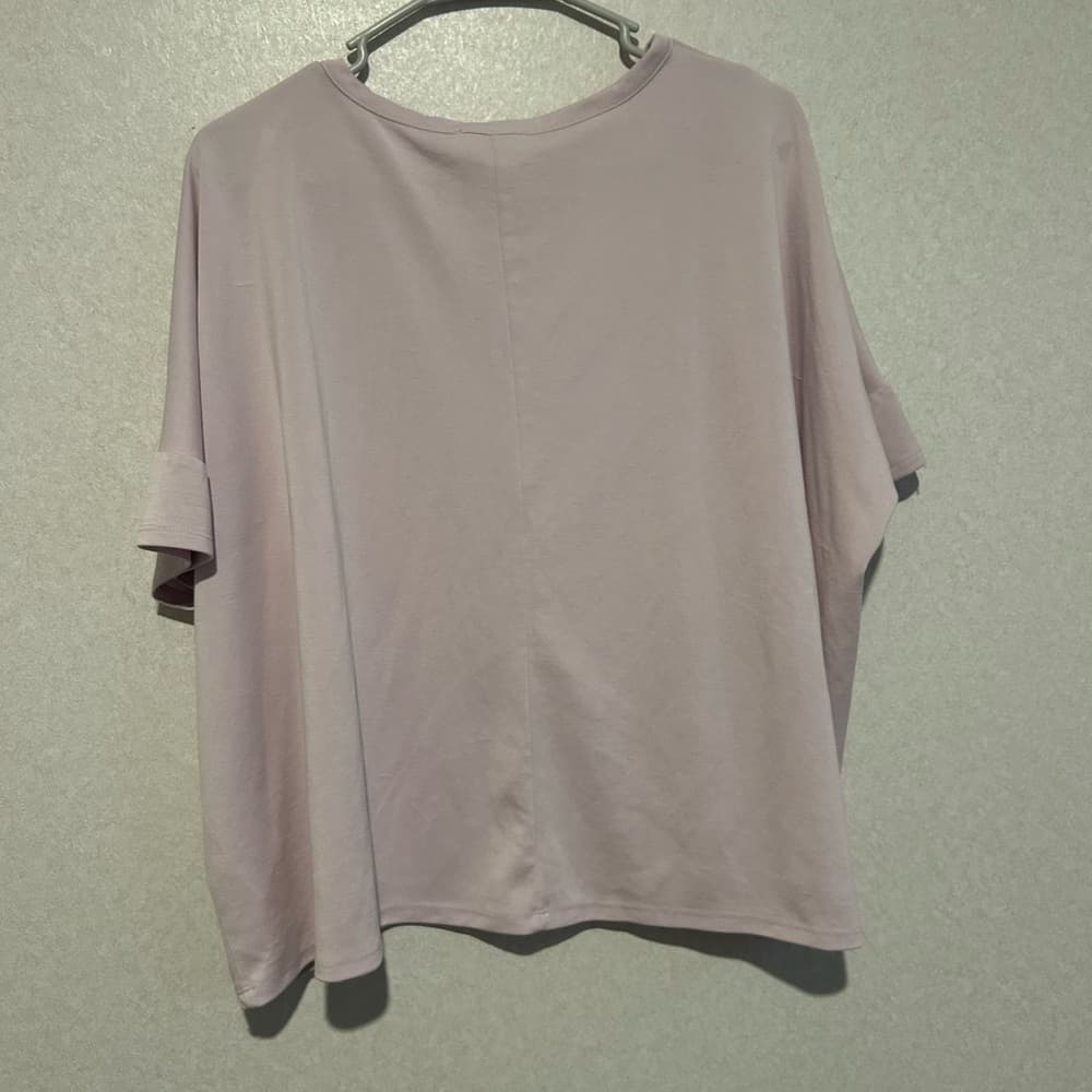 Women’s Size XL, Blush Pink, Blouse, With A Cuffed Sleeve - Thumbnail 3