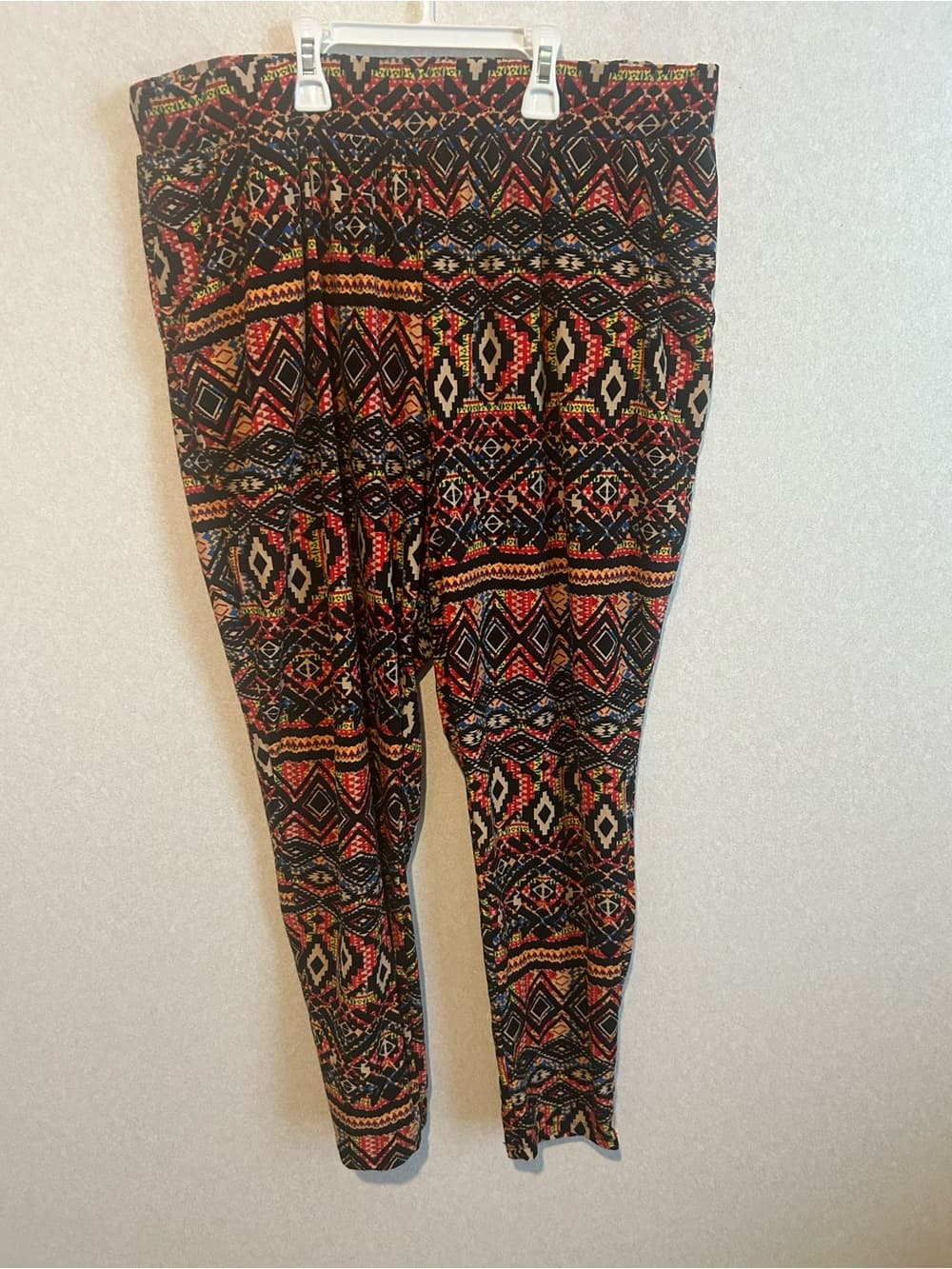 Women’s Plus Size Eye Candy Leggings With A Dark Boho Design, Size 3x - Thumbnail 3