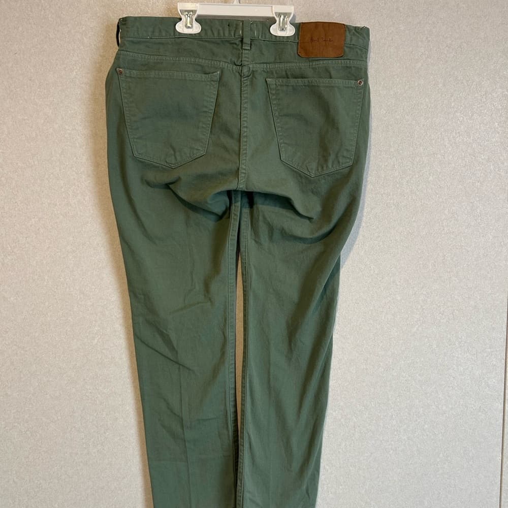 Women’s Paul Smith Button Down Jeans In Green Waist Size 32 - Thumbnail 3