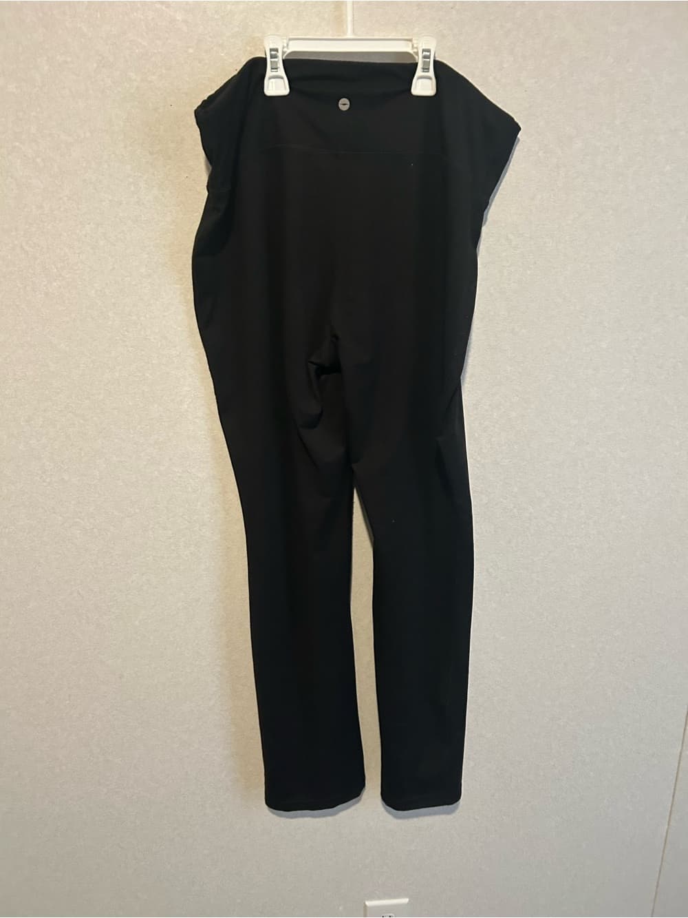 Women’s Avia Plus Size Stretch Pants Straight Leg In Black, Pull On, Size XXL - Thumbnail 2