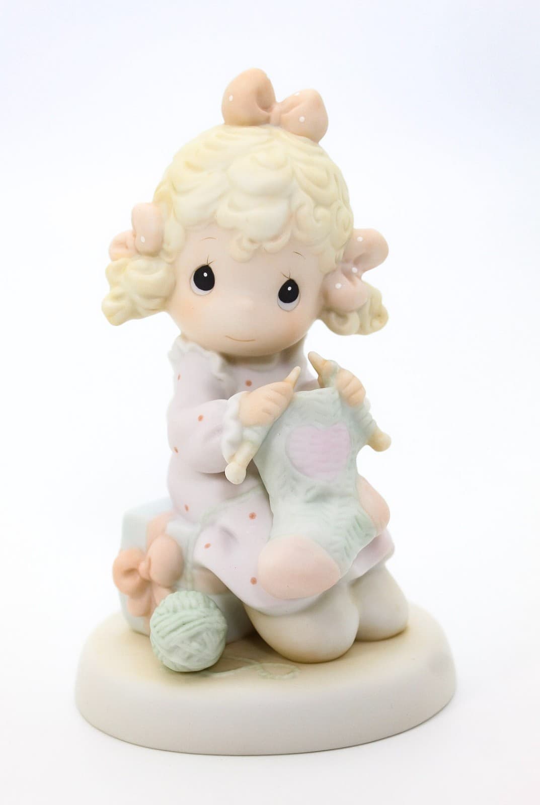 Precious Moments My Love Will Keep You Warm Enesco Porcelain Figurine 1997
