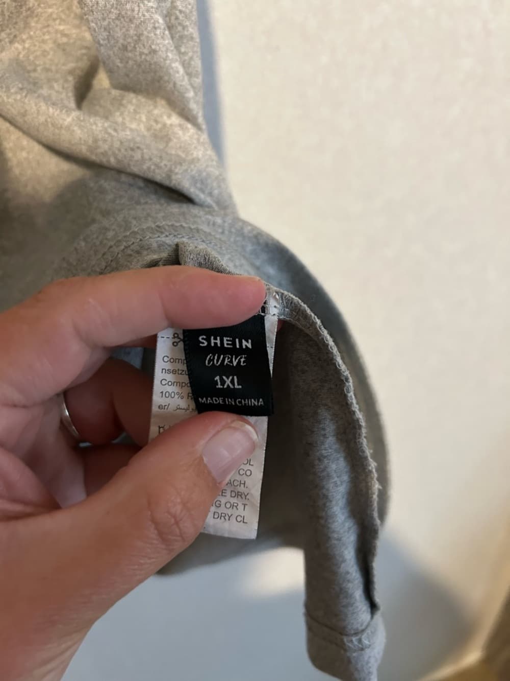 Women’s Graphic Short Sleeve Tee Shirt With Skull And Flower Design, SHEIN, 1X
