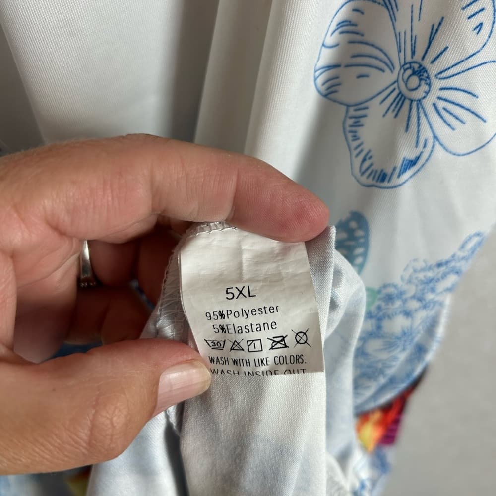 White Butterfly Print Slip Dress - Women Tops