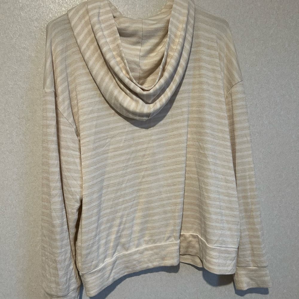 Women’s Modern Striped Design Pullover Sweater, A New Day, Size XL - Thumbnail 3