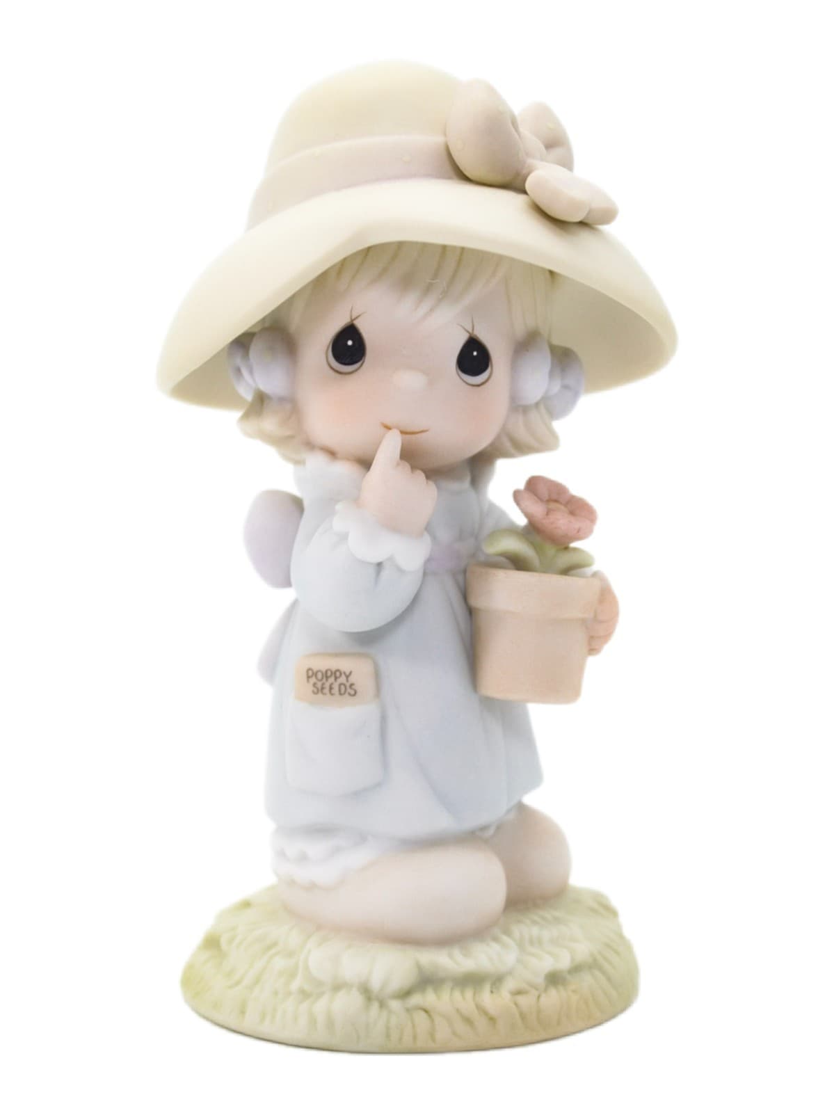 Precious Moments Happy Birthday Poppy Enesco Porcelain Figurine 1987