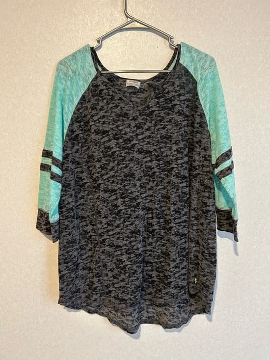 Women’s Plus Size Danskin Now 3/4 Sleeve Shirt, Active Wear, Size 2X - Thumbnail 4