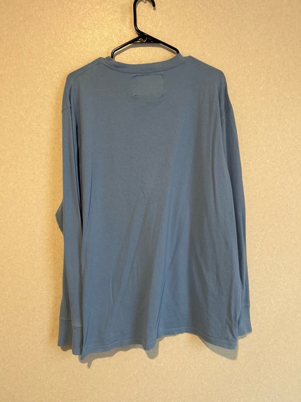 Mens American Eagle Outfitters Long Sleeve Tee Shirt Size XXL, In Baby Blue - Thumbnail 2