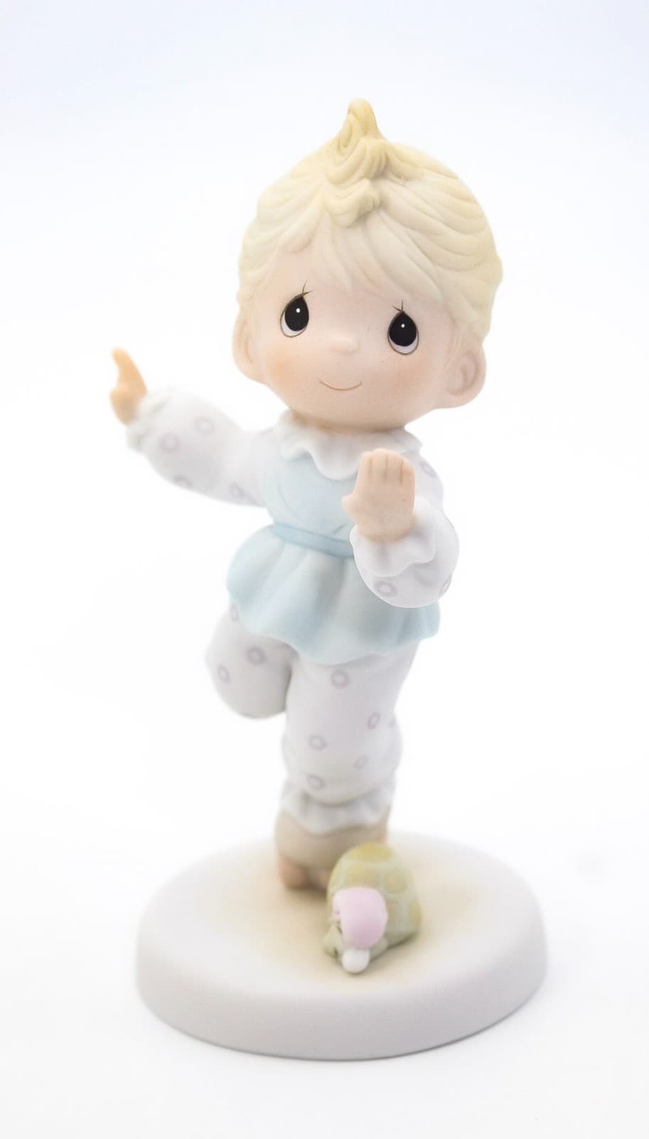 Precious Moments Happy Trip Enesco Porcelain Figurine 1989 - Thumbnail 6