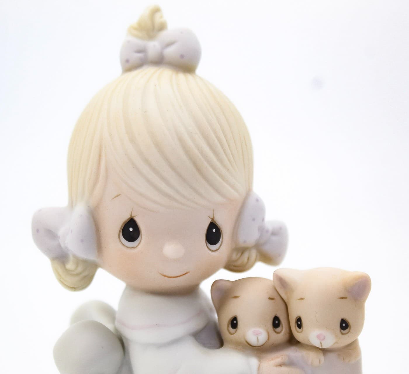 Precious Moments To Thee With Love Enesco Porcelain Figurine 1979 - Thumbnail 3