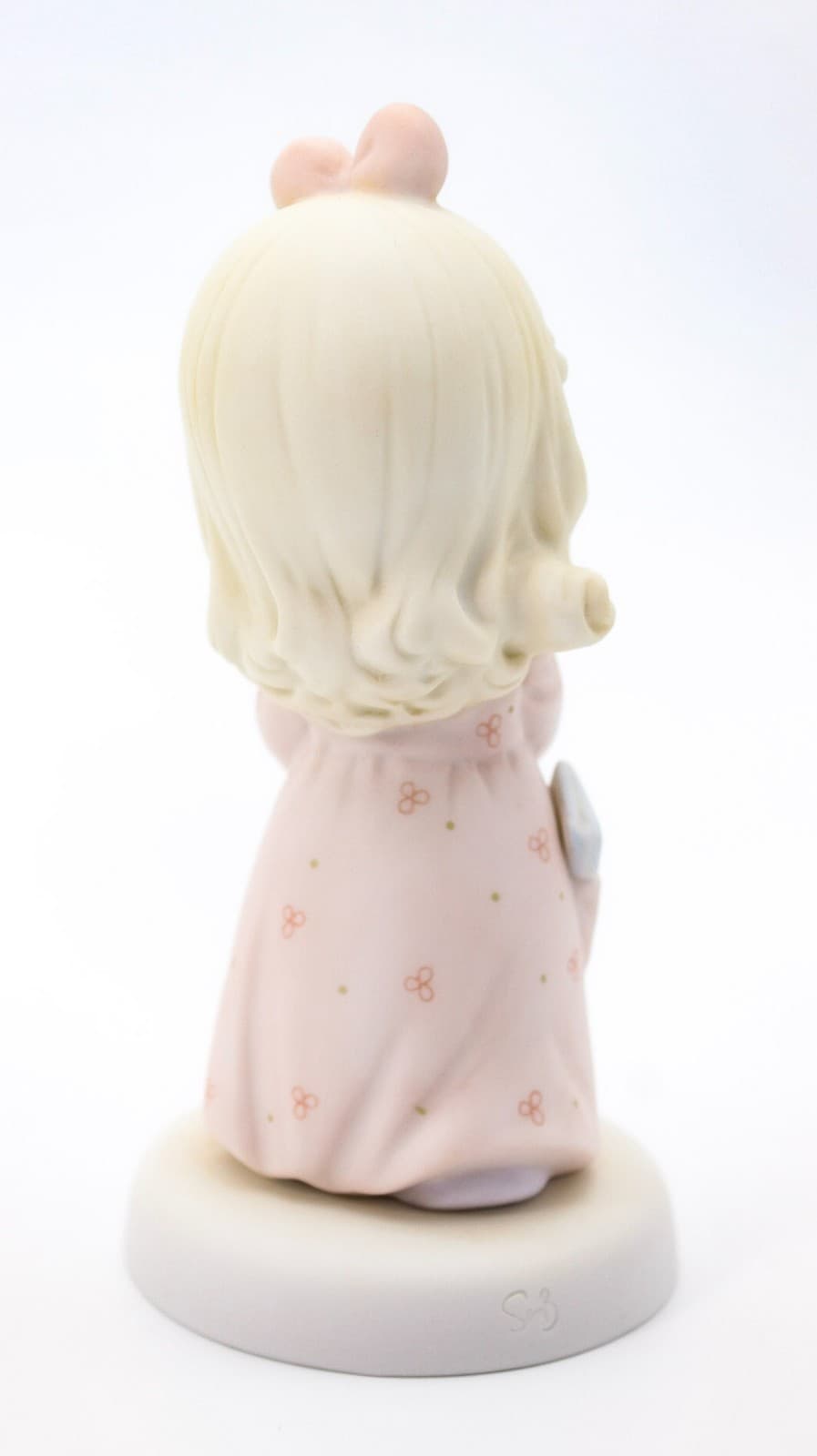Precious Moments Sharing The Light Of Love Enesco Porcelain Figurine 1997 - Thumbnail 6