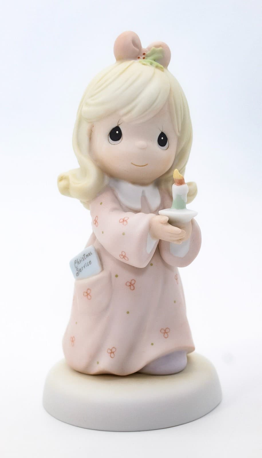 Precious Moments Sharing The Light Of Love Enesco Porcelain Figurine 1997 - Thumbnail 8