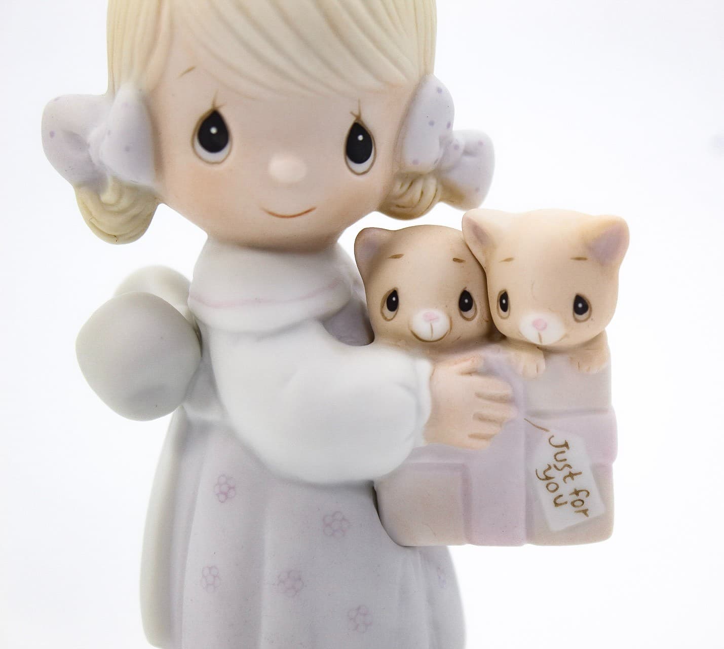 Precious Moments To Thee With Love Enesco Porcelain Figurine 1979 - Thumbnail 4