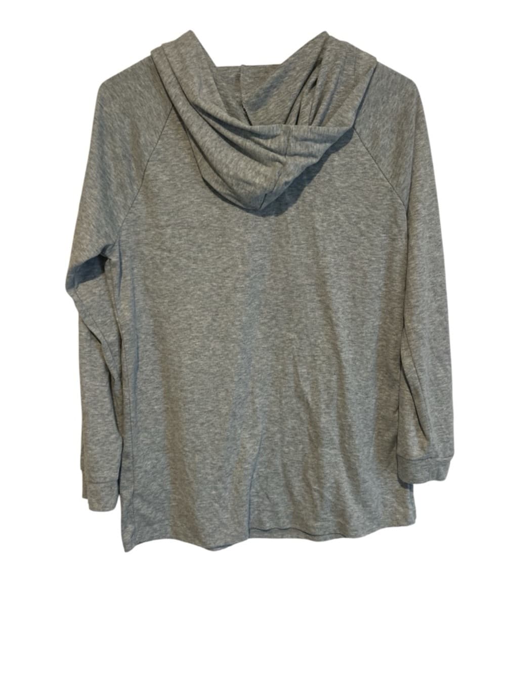 Women’s Emma Designs Size Large Long Sleeve Hooded Tess Shirt, Elephants - Thumbnail 2