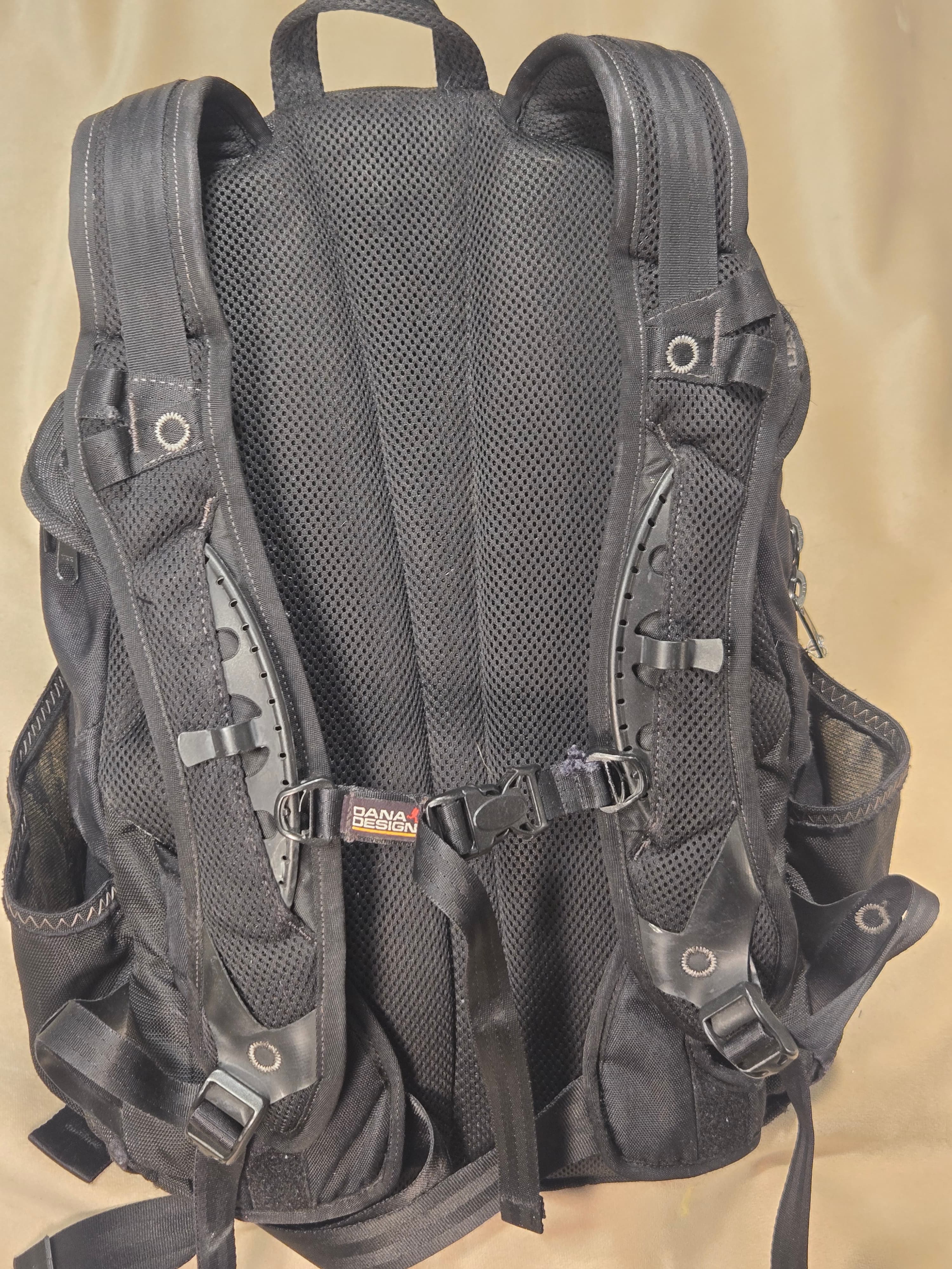 Dana Designs Emerald City Backpack Black Vintage USA Made Hiking Outdoor Pack - Thumbnail 6
