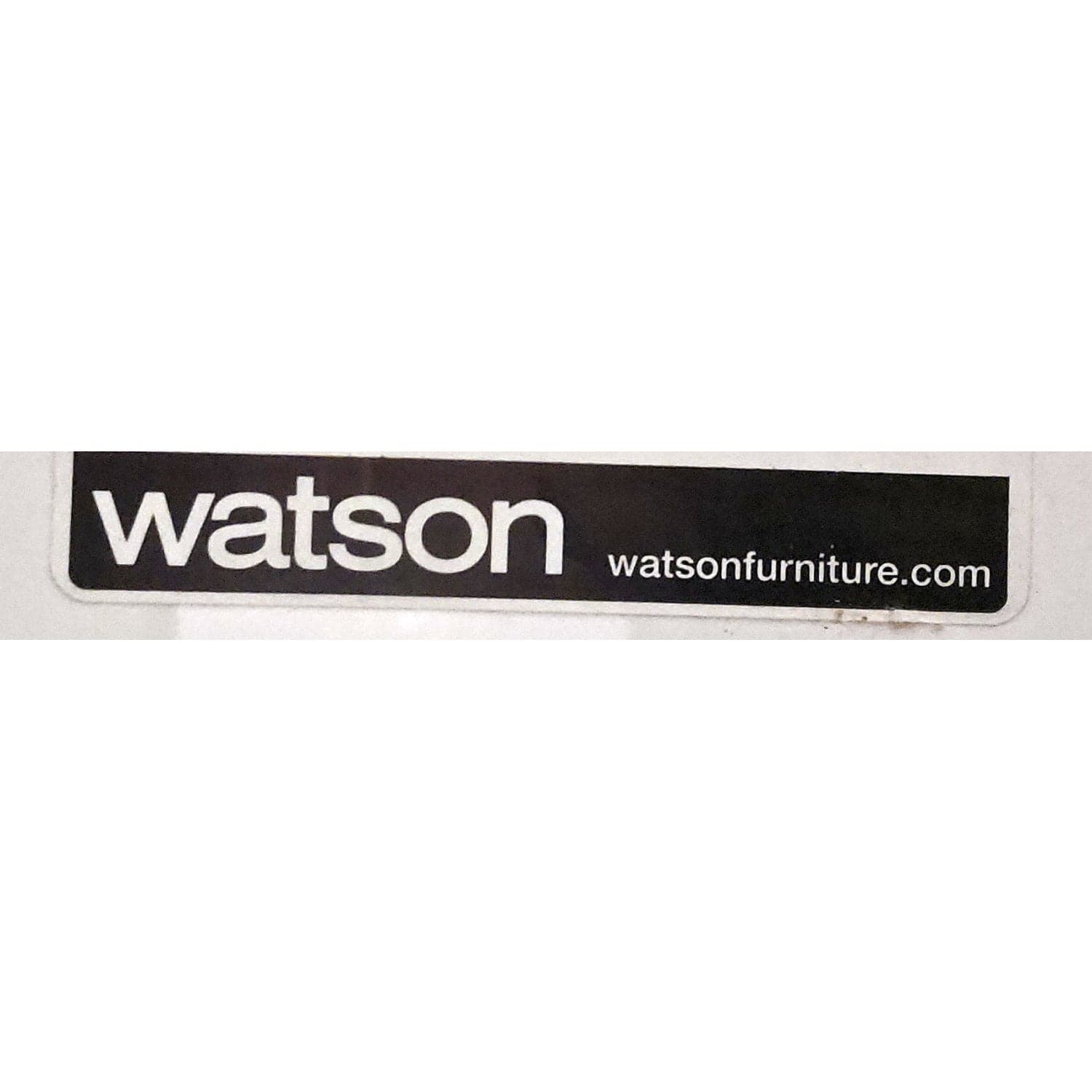 Watson Furn. "Miro" Industrial Metal & White Laminate End Table - White - Thumbnail 4