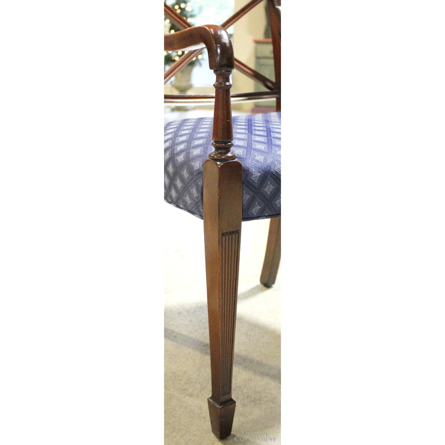Chippendale Style Dining Table w/6 Chairs - Thumbnail 7