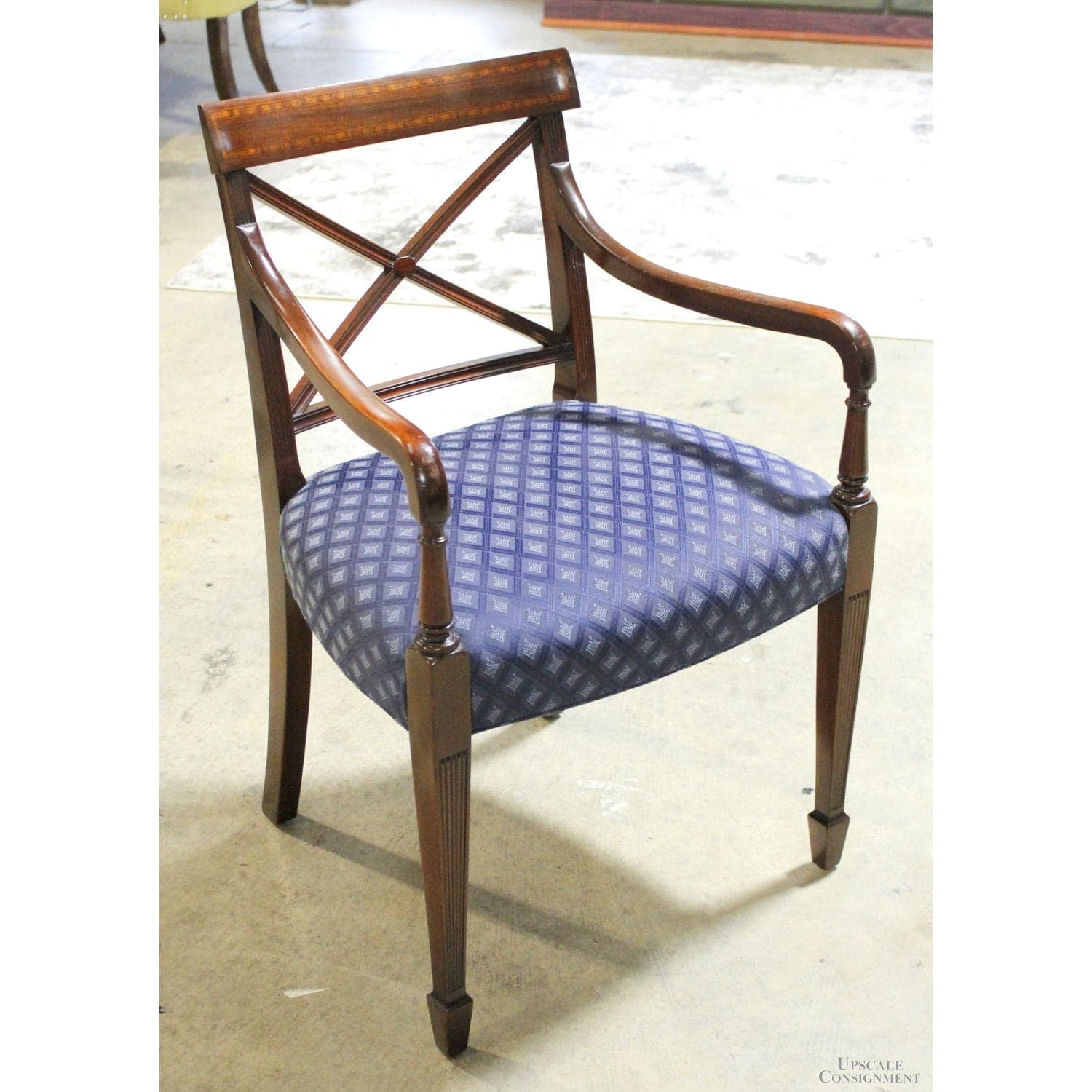 Chippendale Style Dining Table w/6 Chairs - Thumbnail 4