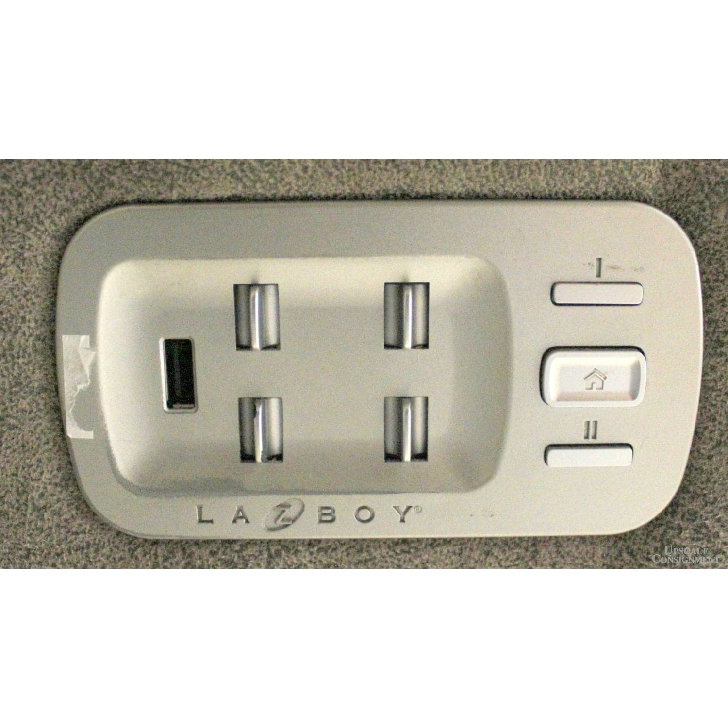 La-Z-Boy Gray Rocking Power Recliner w/Options & Memory - Gray - Thumbnail 6