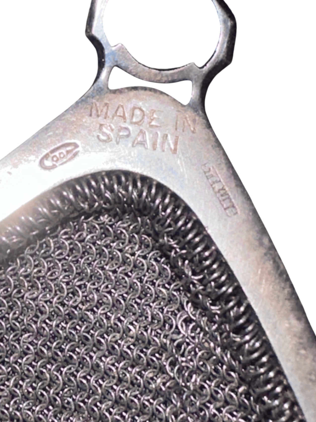 Antique 1900-1920s Sterling Silver Mesh Evening Bag - Thumbnail 6