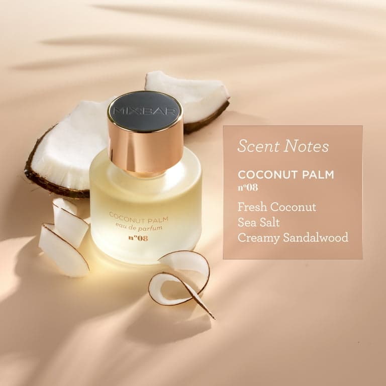 MIX:BAR Women's Eau De Perfume - Coconut Palm - 1.7 Fl Oz: Spicy Scent, Spray, Perfumes and Colognes, 1 Pack - Thumbnail 2