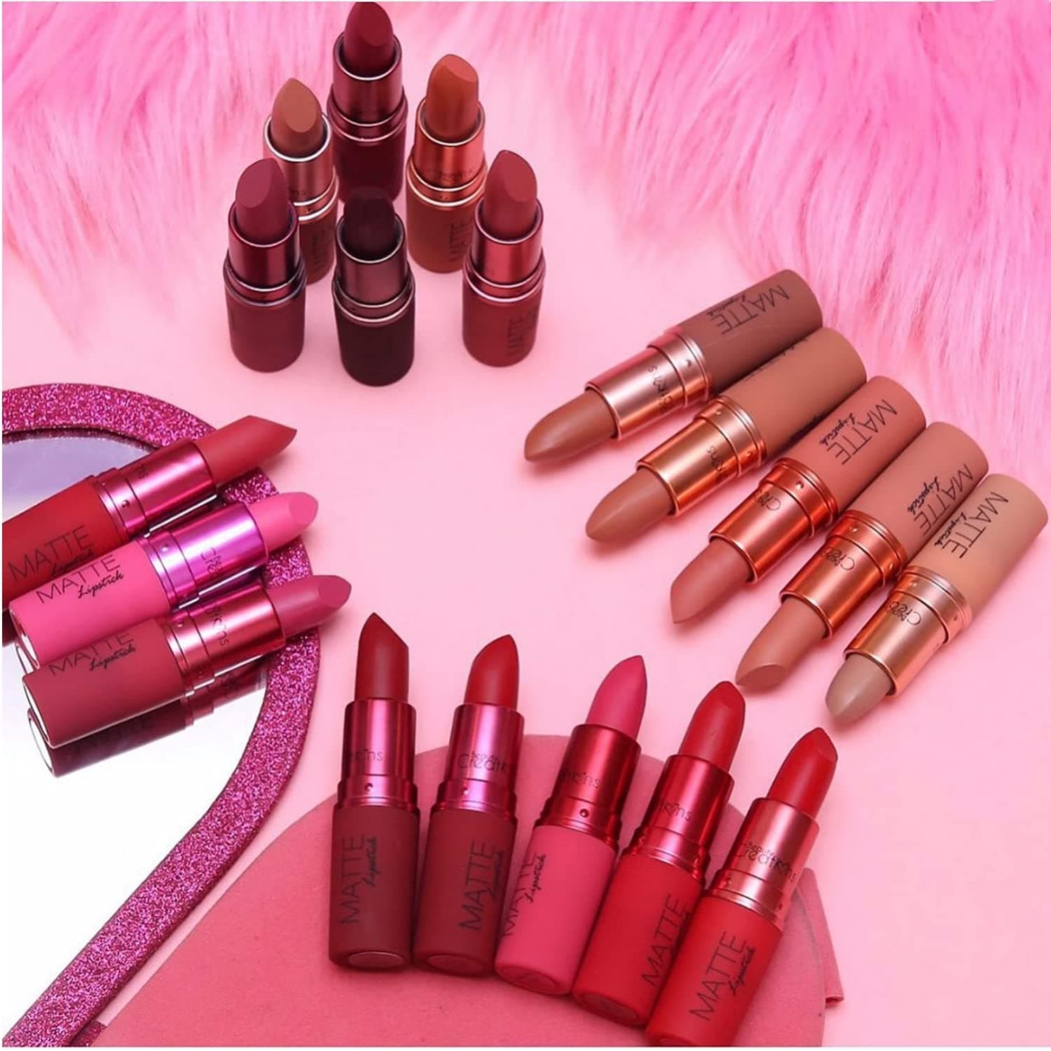 Beauty Creations Matte Lipstick (Obessed) - Thumbnail 5
