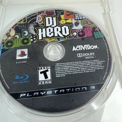 DJ Hero (2009) – PlayStation 3 – Sony – FreeStyleGames - Thumbnail 4