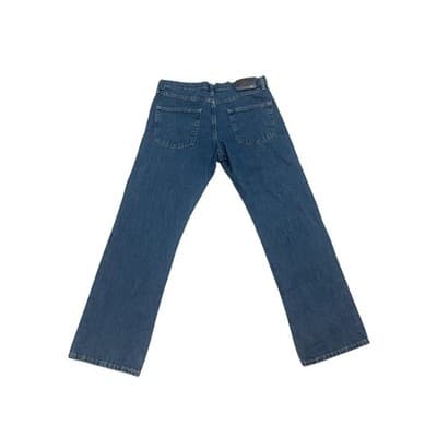 Magellan Men Jeans 34x32 Blue Classic Straight Leg Denim - Thumbnail 3