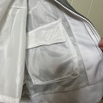 FLY Racing Women's Motorcycle Jacket Mesh Lined Elbow Pads Gray White Size S - Thumbnail 7