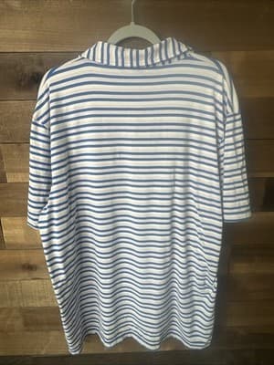 Peter Millar Men's Polo XL Mountainside Collection Striped - Thumbnail 4