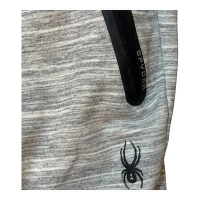 SPYDER ACTIVE Men’s Gray Jogger Sweatpants Casual Pants Size L NEW - Thumbnail 2