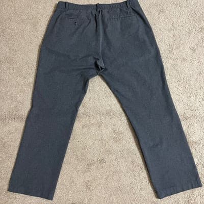 Under Armour Mens Golf Pants Heather Gray Straight Leg 38x30 - Thumbnail 4