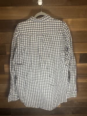 Cabela’s Men’s Button Up Shirt Plaid Long Sleeve Size L - Thumbnail 2