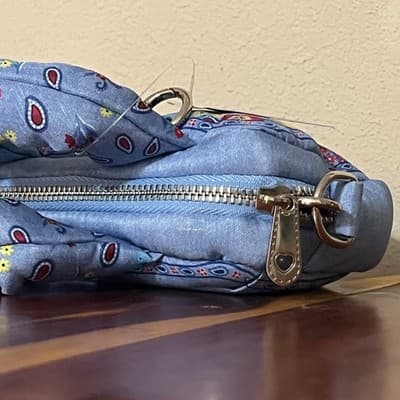 Brighton Bandana Love Floral Paisley Crossbody Bag NWT - Thumbnail 5