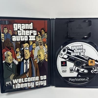 Grand Theft Auto III (2001) – PlayStation 2 – Sony – Rockstar – No Map - Thumbnail 3