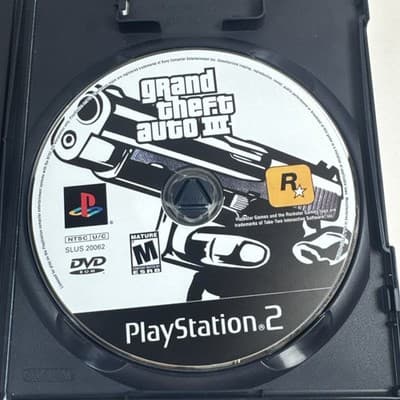 Grand Theft Auto III (2001) – PlayStation 2 – Sony – Rockstar – No Map - Thumbnail 4