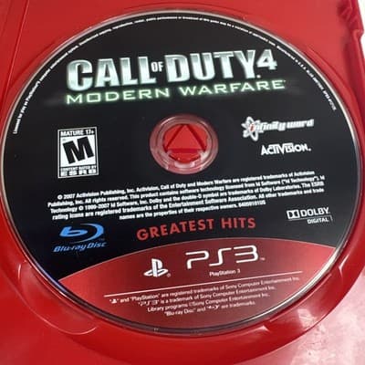 Call of Duty 4 Modern Warfare Greatest Hits (2010) – PS3 – Sony – Infinity Ward - Thumbnail 4
