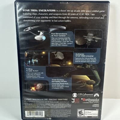 Star Trek Encounters (2006) – PlayStation 2 – Sony – Bethesda – No Manual - Thumbnail 2