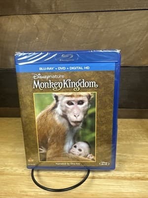 Disneynature Monkey Kingdom (2015) – Blu-ray – Disney – Documentary – New - Thumbnail 3